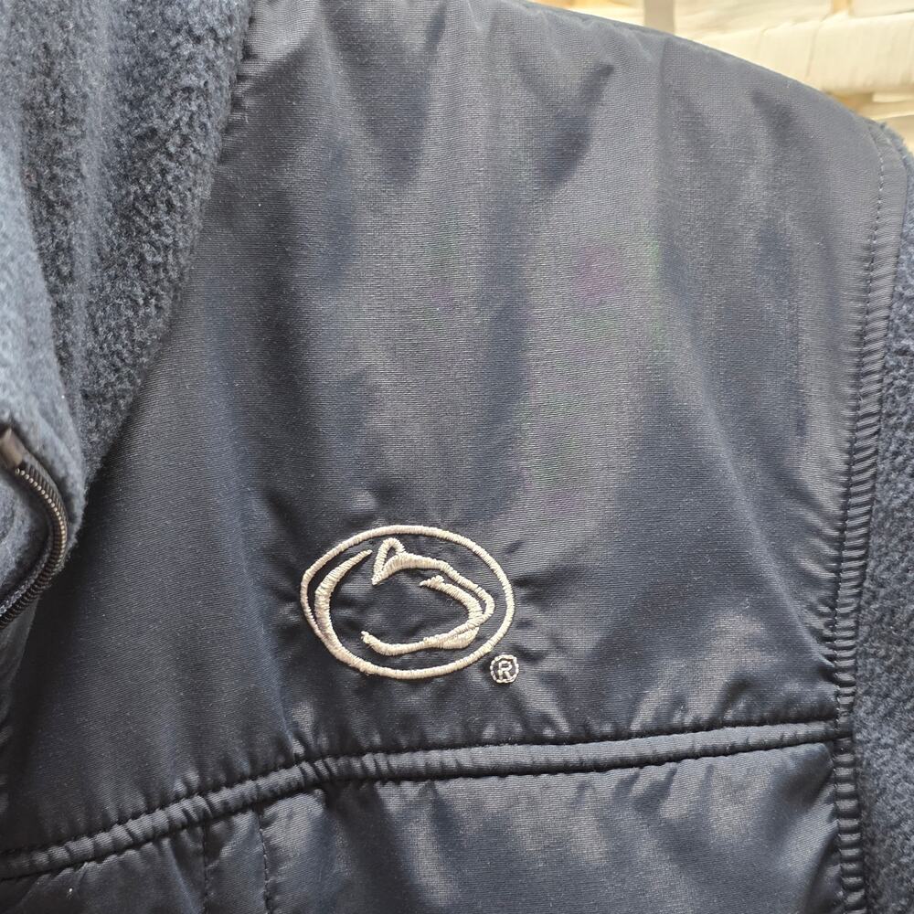 Penn State Nittany Lions 5th & Ocean Fleece Full Zip Jacket Women's Size Large